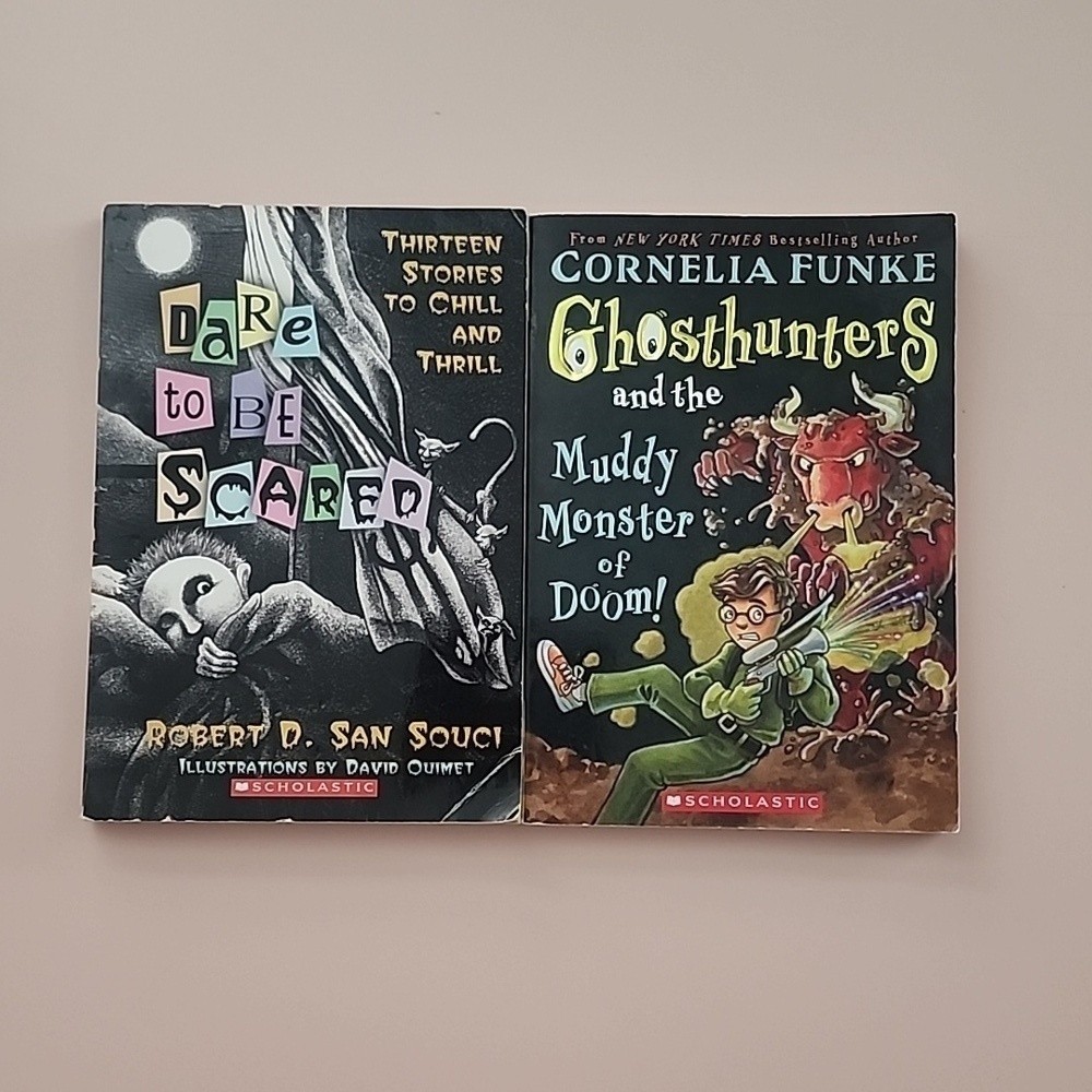 Lot of 2 Scary Books for Kids